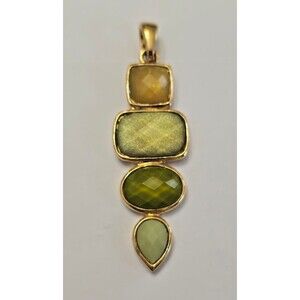 Lia Sophia Infuse Gold Tone Pendant